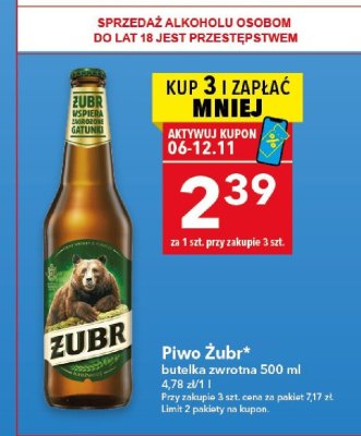 Piwo promocja w LEWIATAN
