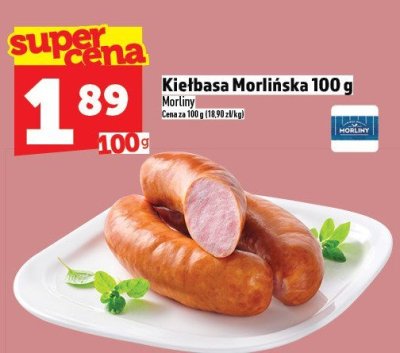 Kiełbasa Kiełbasa Morlińska 100 g Morliny promocja w TOPAZ