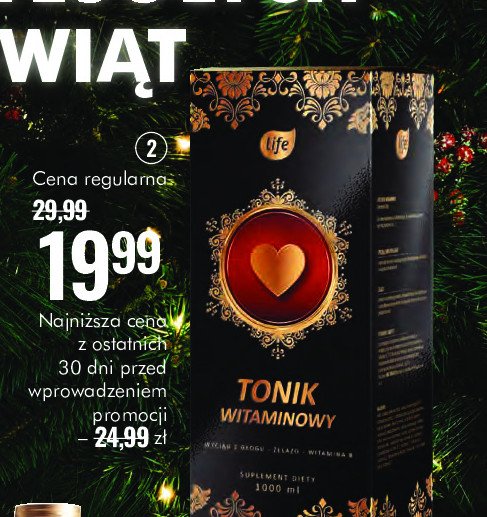 Tonik vitality Life (super-pharm) promocja