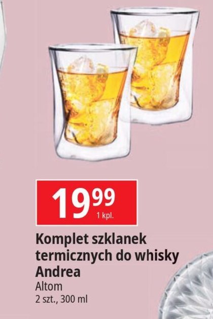 Szklanki termiczne 300 ml andrea Altom design promocja