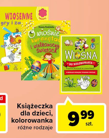 Krzysztof wiśniewski, joanna babula - wiosna do kolorowania - z kredkami poznajemy wiosenne zwyczaje promocja