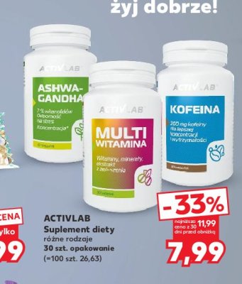 Kofeina Activlab promocja