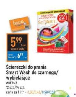 Chusteczki do prania czarnego Smart wash promocja