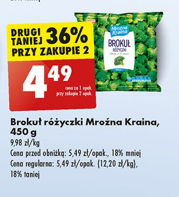 Brokuły Mroźna kraina promocja