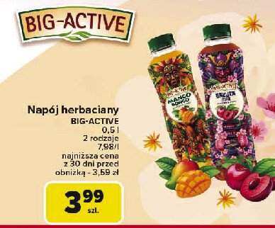 Napój sakura Big-active promocja w Carrefour Market