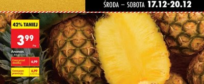 Ananas baby promocja w Biedronka