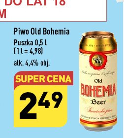 Piwo Old bohemia promocja