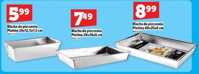 Blacha do pieczenia Platino 40x25x6 cm promocja w TOPAZ