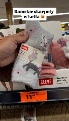 Skarpety damskie 2-pak promocja w Biedronka