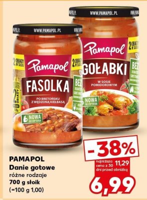 Danie gotowe różne rodzaje promocja w Kaufland
