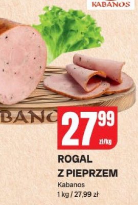 Kabanos rogal z pieprzem Kabanos promocja w Chorten