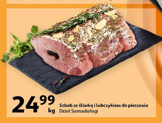 Schab ze śliwką i lubczykiem promocja w Auchan