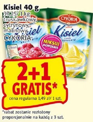 Kisiel 40 g promocja w Prim Market