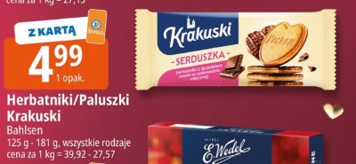 Herbatniki Krakuski Serduszka promocja w Leclerc