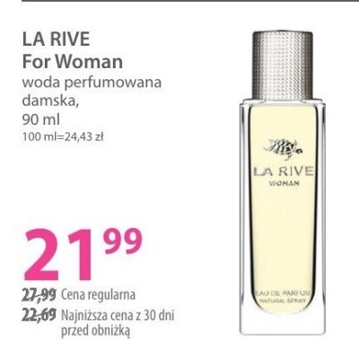 Woda perfumowana For Woman promocja w Hebe
