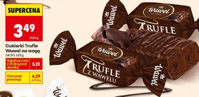 Cukierki Trufle na wagę promocja w Biedronka