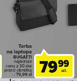 Torba na laptopa Bugatti promocja