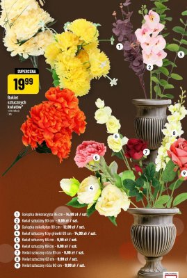 Kwiat sztuczny 62 cm promocja w POLOmarket