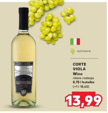 Wino CORTE VIOLA CHARDONNAY promocja