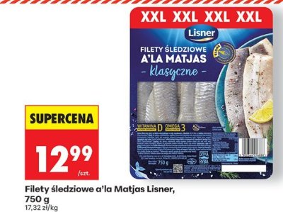 Filety śledziowe a'la Matjas Lisner promocja w Biedronka