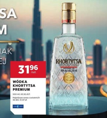 Wódka Premium Khortytsa promocja