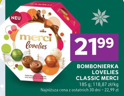 Bombonierka Lovelies Classic Merci promocja w Stokrotka