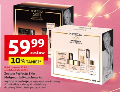 Zestaw Perfecta Skin Małgorzata Kożuchowska wybrane rodzaje promocja w Auchan