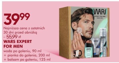 Woda Wars Expert for Men promocja w Super-Pharm