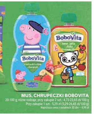 Mus, chrupeczki BoboVita promocja w Stokrotka