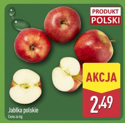Jabłka polskie promocja w Aldi