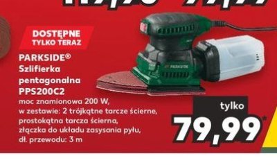 Szlifierka pentagonalna pps200c2 Parkside promocja