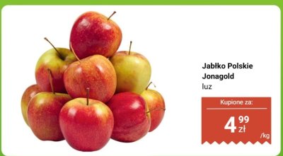 Jabłko polskie Jonagold luz promocja w Biedronka