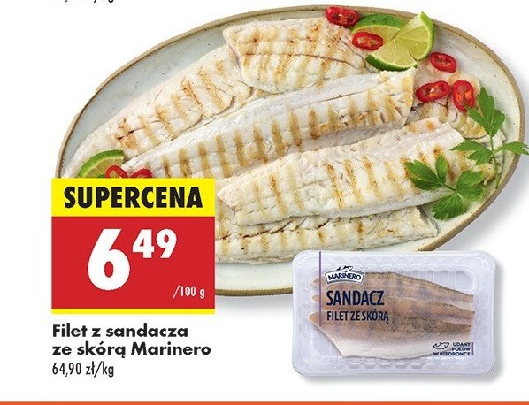 Filet z sandacza ze sk贸r膮 Marinero promocja