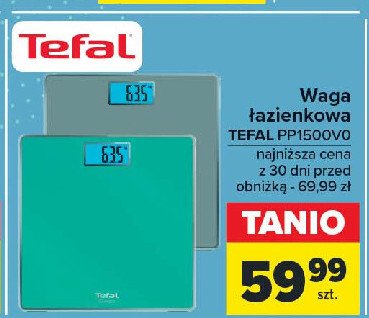 Waga łazienkowa pp1500 Tefal promocja w Carrefour