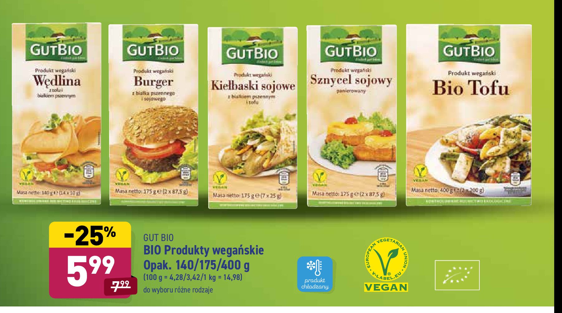Burger Gut bio promocja