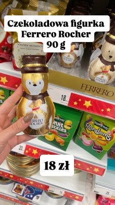 Czekoladowa figurka Ferrero Rocher promocja w Dealz