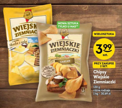 Chipsy chrzan Lorenz wiejskie ziemniaczki promocja