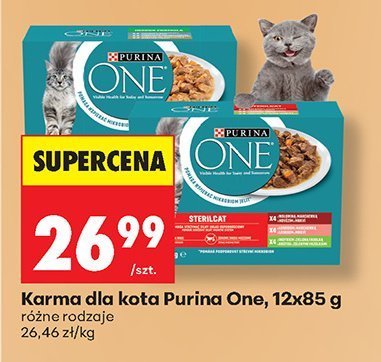 Karma dla kota, 12x85 g promocja w Biedronka