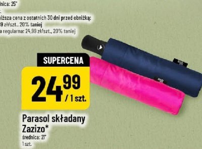 Parasol składany Zazizo promocja w POLOmarket