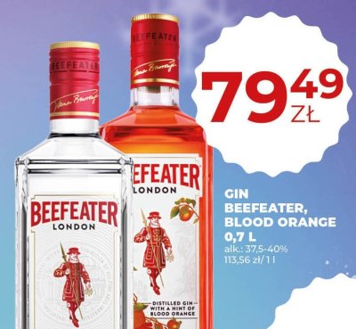 Gin Beefeater London Dry 0,7L promocja w Duży Ben