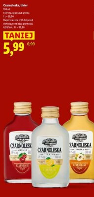 Likier Czarnoleska pigwa 100 ml promocja w Lidl