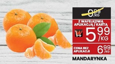 Mandarynka promocja w Wafelek
