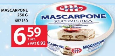 Mascarpone 250g różne rodzaje promocja w Selgros