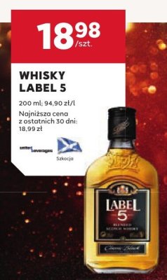 Whisky promocja w Stokrotka
