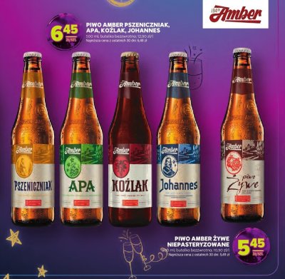 Piwo Amber APA 500 ml butelka promocja w Stokrotka