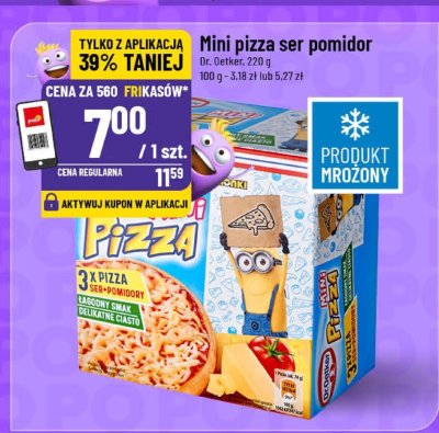 Mini pizza ser pomidor Dr. Oetker promocja w POLOmarket