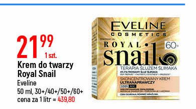 Krem do twarzy ultranaprawczy 60+ Eveline royal snail promocja