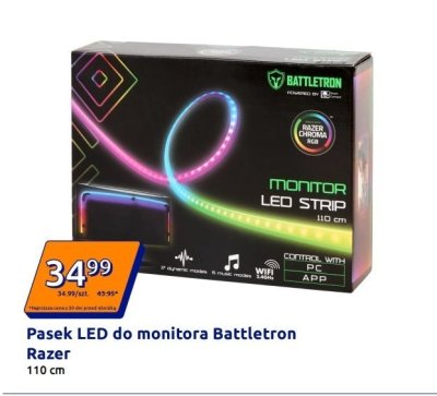 Pasek LED do monitora promocja w Action
