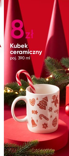 Kubek ceramiczny 390 ml promocja w Pepco