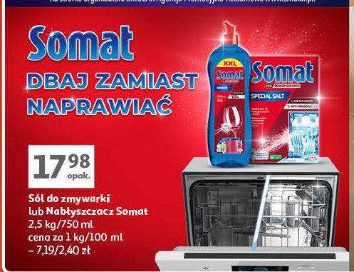 Nabłyszczacz do zmywarek Somat nabłyszczacz promocja